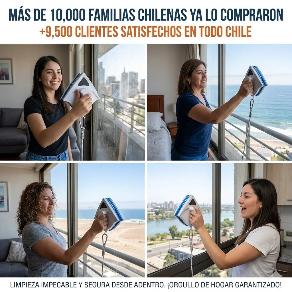 Magnex™ - "No arriesgues tu vida limpiando vidrios en altura"