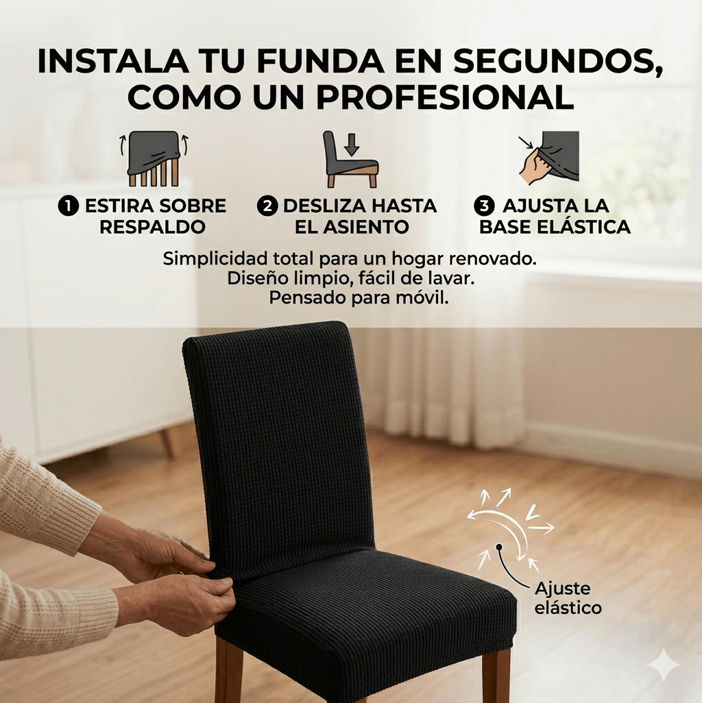 Chaircover™ - Deja de avergonzarte e invita a quien tu quieras