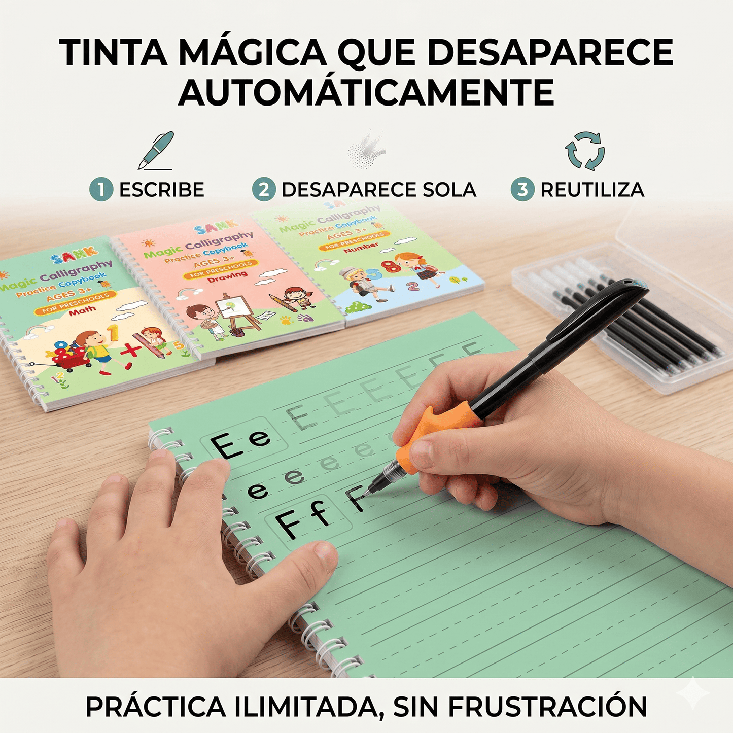 Magic Book® - Aprender a escribir sin frustrarse