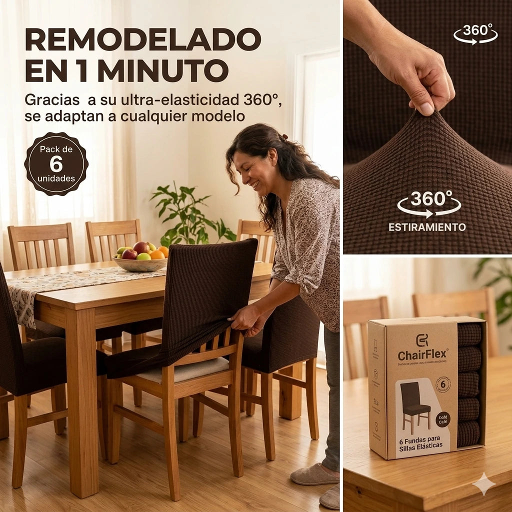 Chaircover™ - Deja de avergonzarte e invita a quien tu quieras